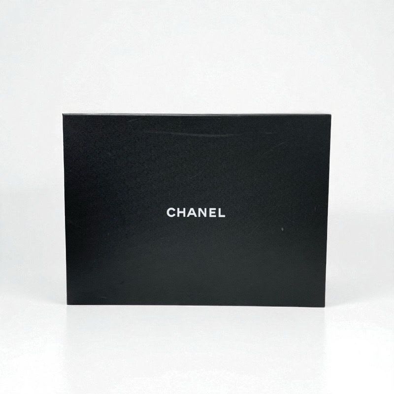Chanel Boots Short Shoes Suede Navy Black Middle Snow