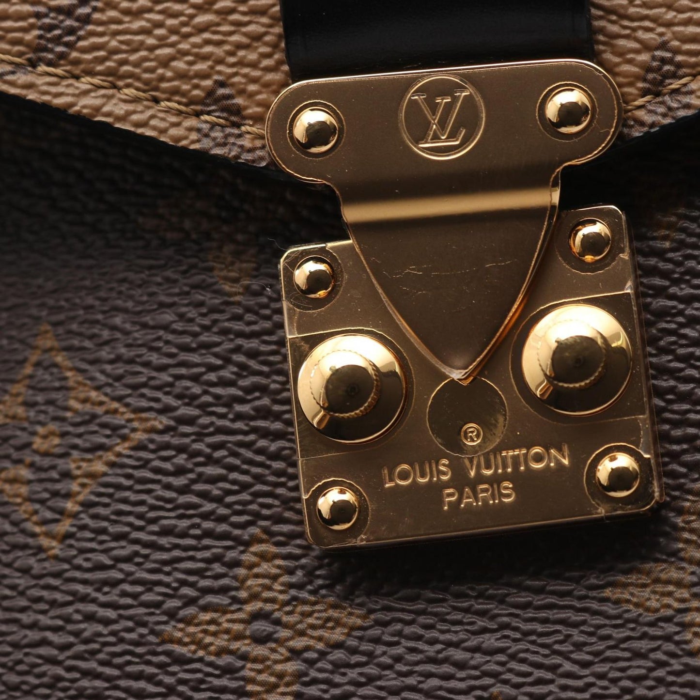 Louis Vuitton Handbag Pochette Metis MM M44876 PVC Coated Canvas Leather