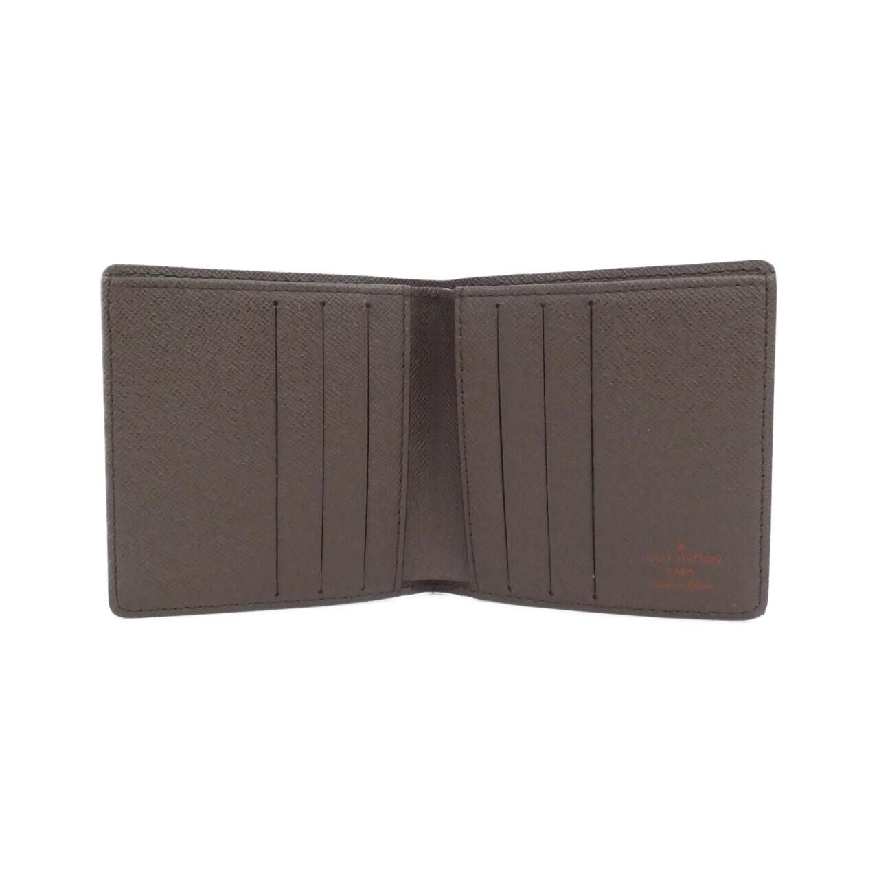 Louis Vuitton Damier Porte Bier 6 Cult Credit N61666 Billfold