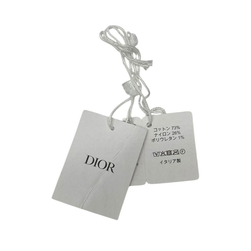 Unused Dior Socks Next Era Knee High Socks Logo Cotton Purple White 25sod500l200