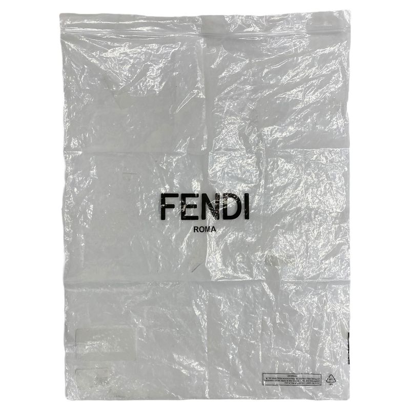 Fendi Bugs Monster Scarf Shawl Large Accessory Silk Logo All Over Pattern