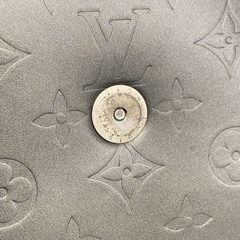 Louis Vuitton Tote Bag Monogram Matt Wilwood M55105 Noir Black Women's