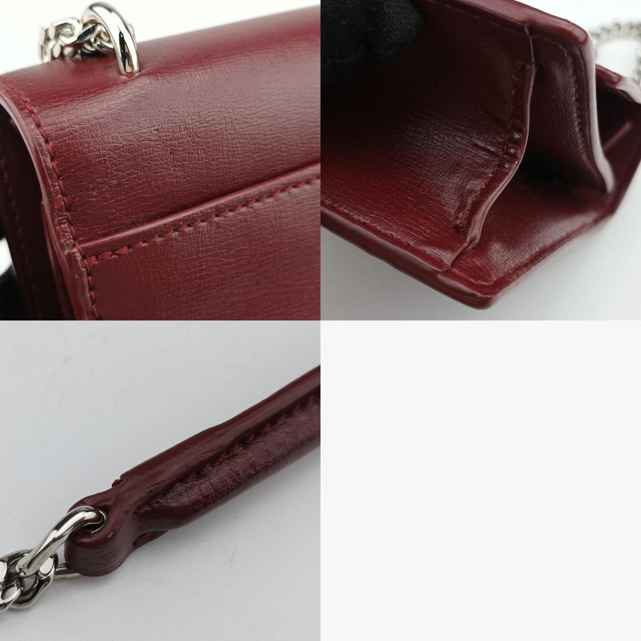 Yves Saint Laurentsunset Wine Red Leather 452157 Gue452157.0417