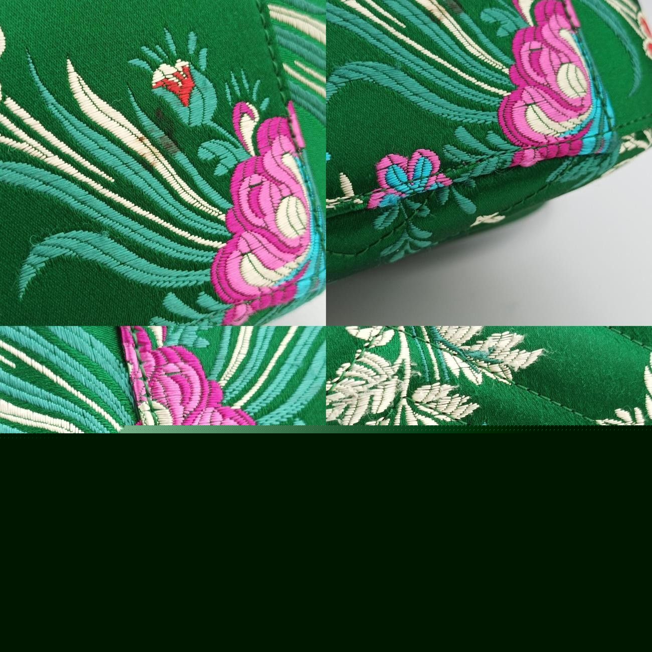 Gucciggmarmont Green X Multicolor Silk 443496