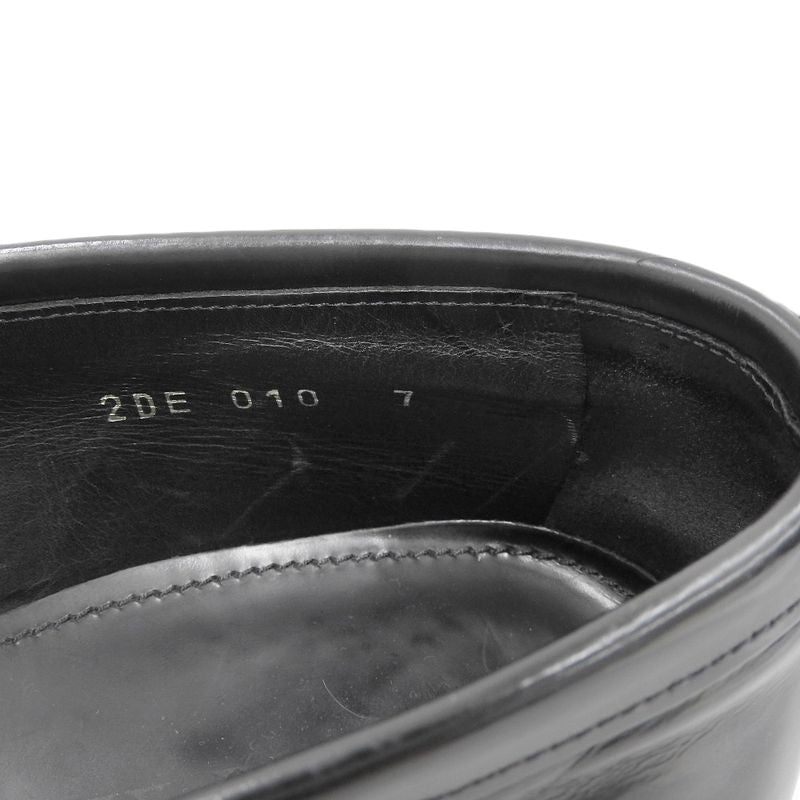 Prada Coin Loafer Shoes Men's Patent Black 7 2de010 7