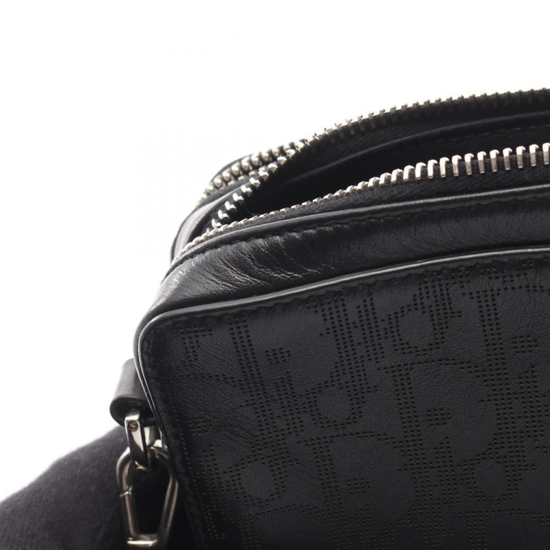 Dior Shoulder Bag Oblique Galaxy 2esbc119vpd Black Leather Oblique Galaxy