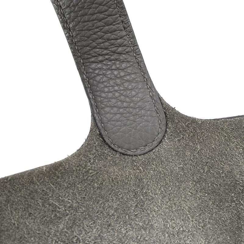 Hermes Handbag Picotan Lock MM 22 Ethane Silver Hardware