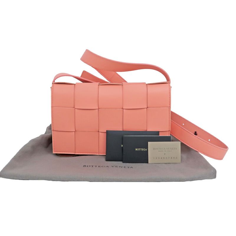 Bottega Veneta Cassette Shoulder Bag Green 729298 Women's Men's