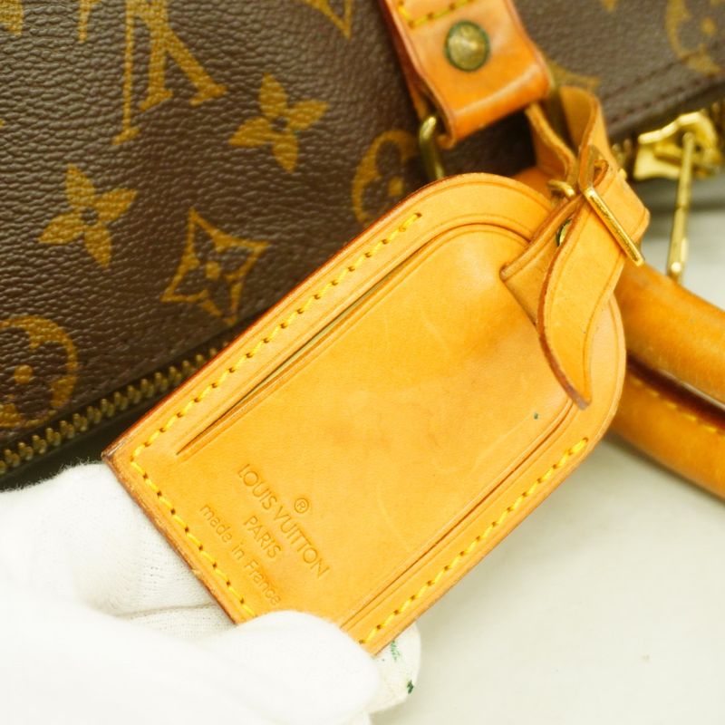 Louis Vuitton Boston Bag Monogram Keepall 45 M41428 Brown Men Women Unisex