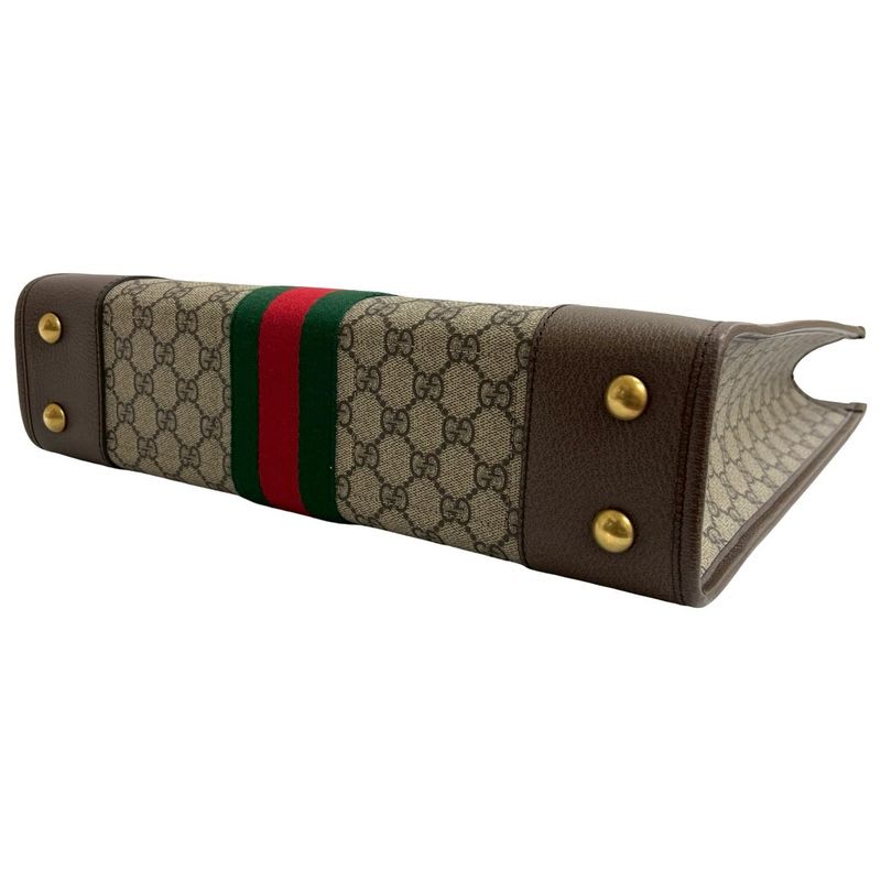 Gucci Ophidia GG Supreme Sherry Line Leather