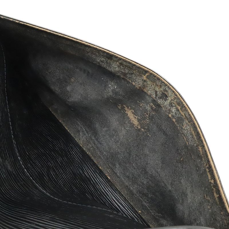 Louis Vuitton Epi Trocadero 27 Shoulder Bag Crossbody Noir Black Gold Hardware