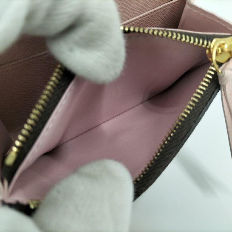 Louis Vuitton Portomone Rosalie Coin Case Rose Ballerine Monogram