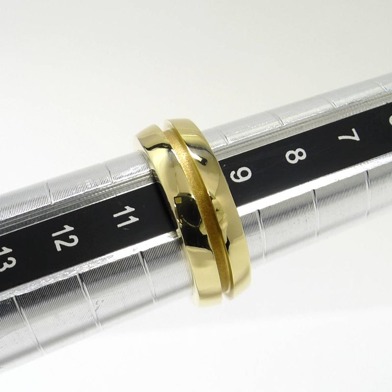 Tiffany & Co Ring Atlas 750yg 18k Yellow Gold Yellow Gold Approx 10 Approx 7.5g