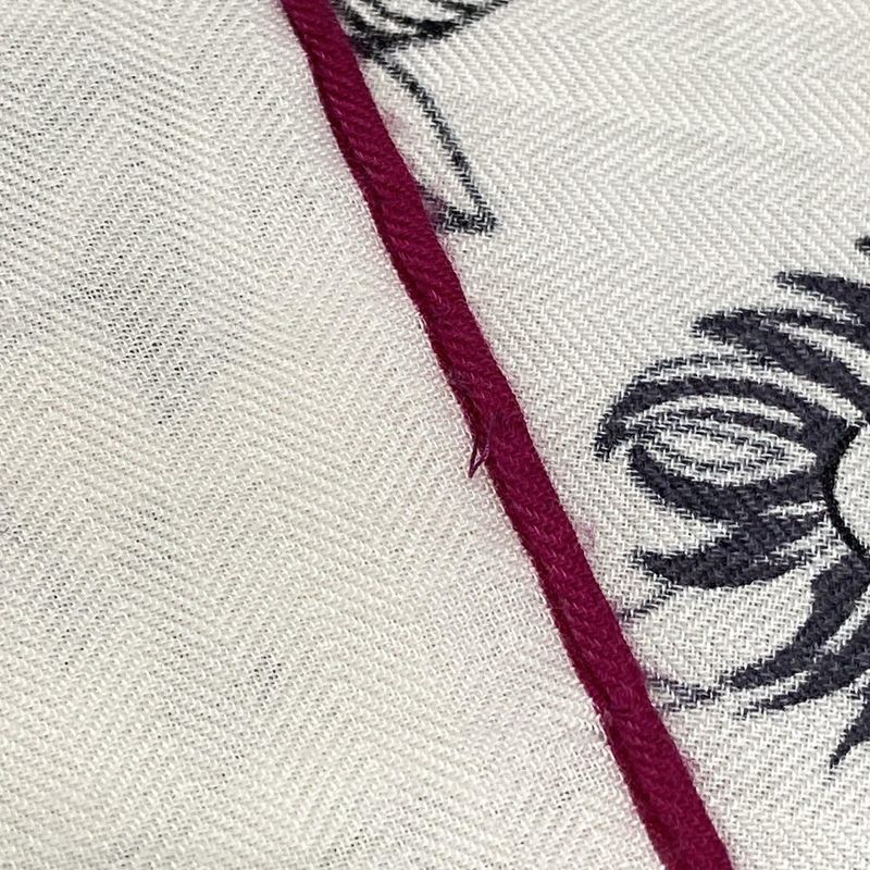 Hermes Shawl Carre 140 Carre Jean Ivory X Pink X Black Mythiques Phoenix Myth