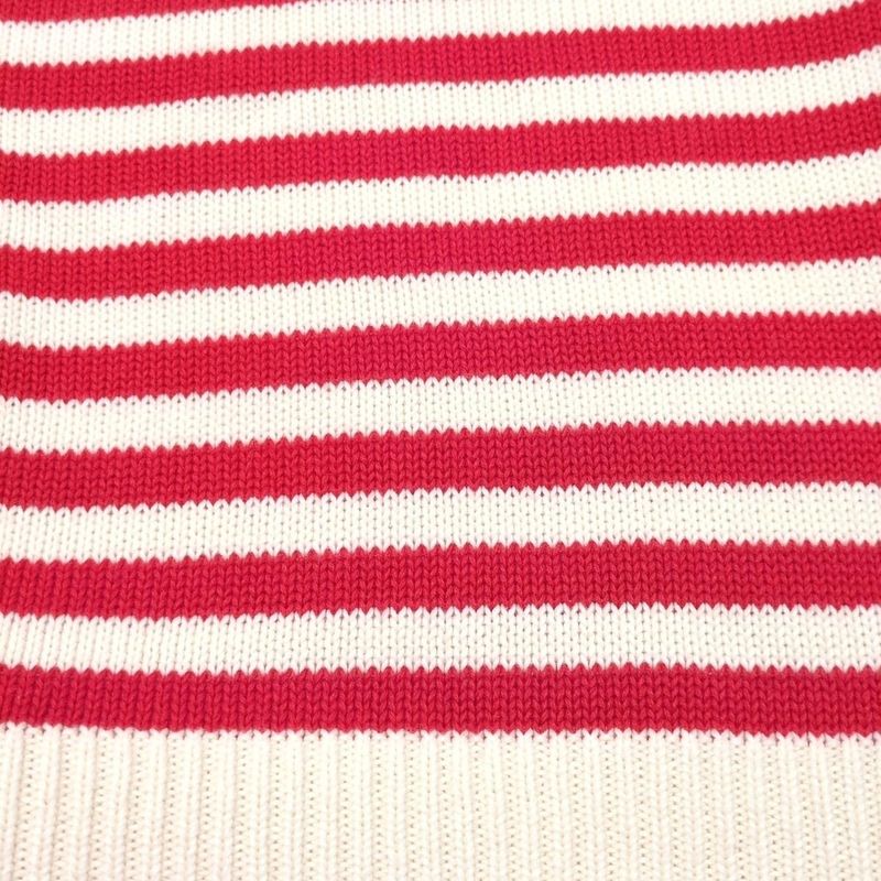 Gucci Long Sleeve Sweater Size L Women's - 740585 Xkc6g Ivory X Red Crew Neck