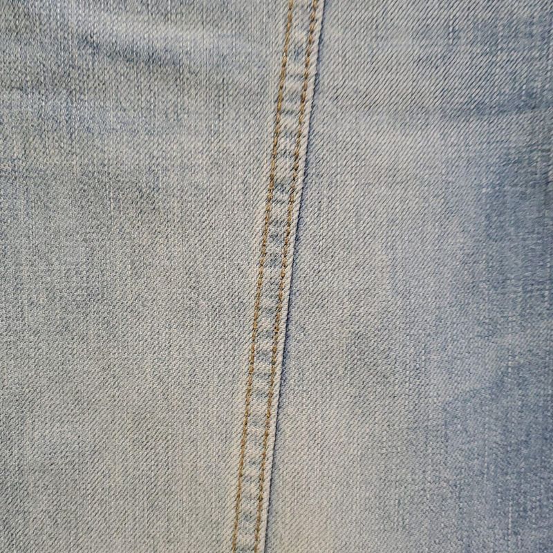 Loewe Jeans Size 32 XS Women's Trompe L'oeil Double Waist Denim Pants S540y11x27