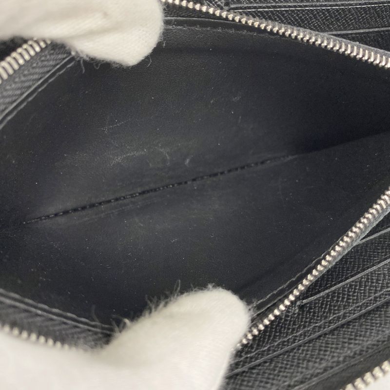 Louis Vuitton Long Wallet Epi Portefeuille Clemence M60915 Noir Black Women's