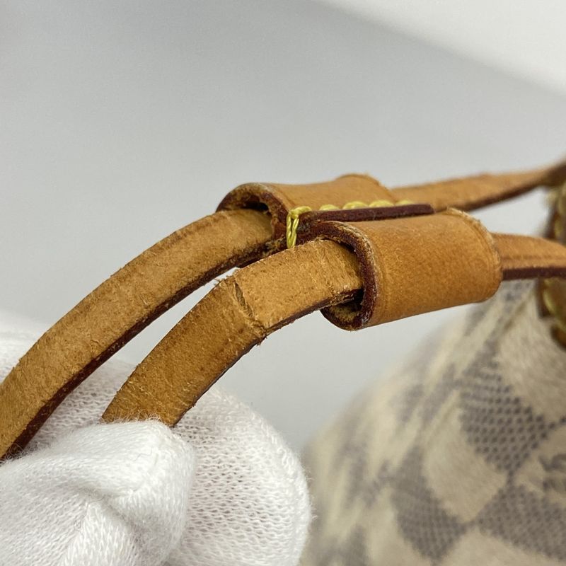 Louis Vuitton Tote Bag Damier Azure Neverfull PM N51110 White Ladies