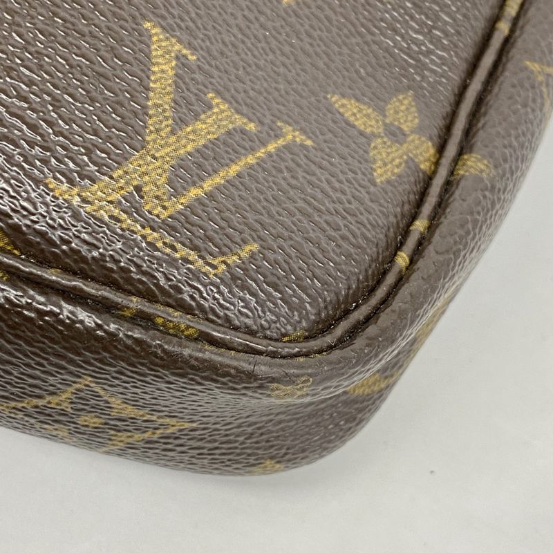 Louis Vuitton Pouch Monogram Pochette Accessoire M51980 Brown Ladies