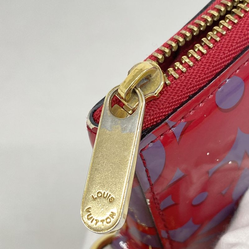 Louis Vuitton Coin Case Sweet Monogram Porte Monecourt M90132 Rose Andean Ladies