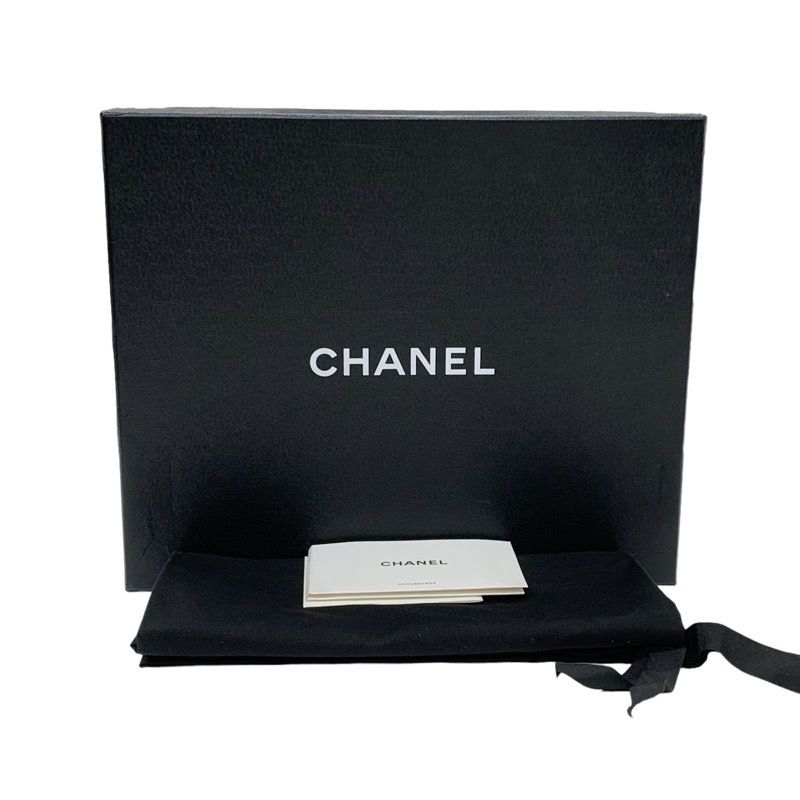 Chanel Boots Short Boots Shoes Leather Velor Black Logo Unused