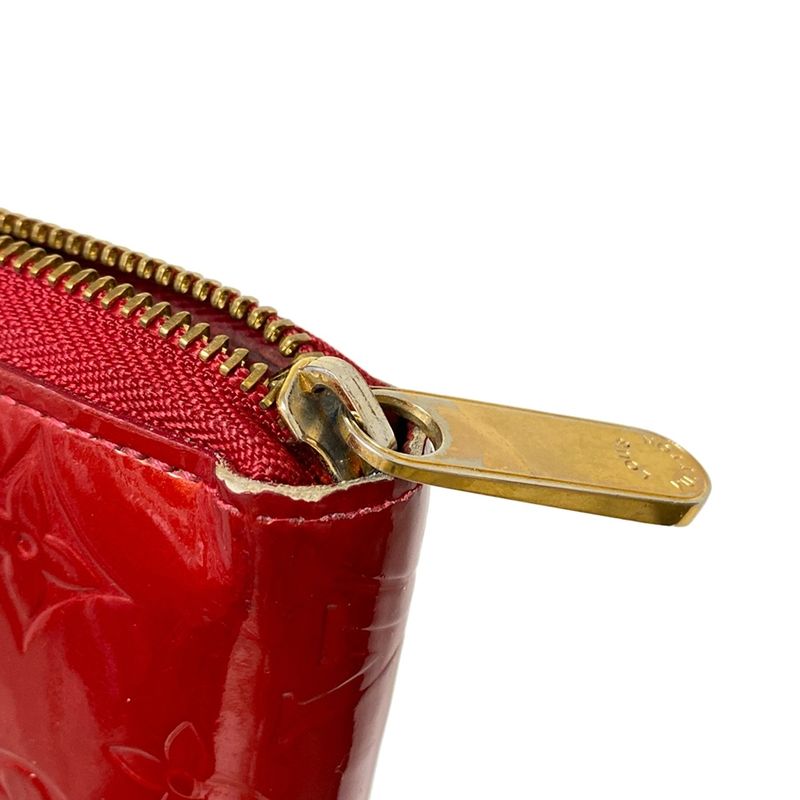 Louis Vuitton Long Wallet Monogram Vernis Zippy Wallet M91981 Pomme D'amour