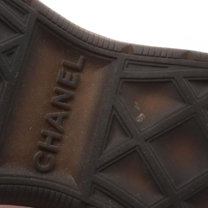 Chanel Sneakers Cocomark Beige Navy Pink Suede