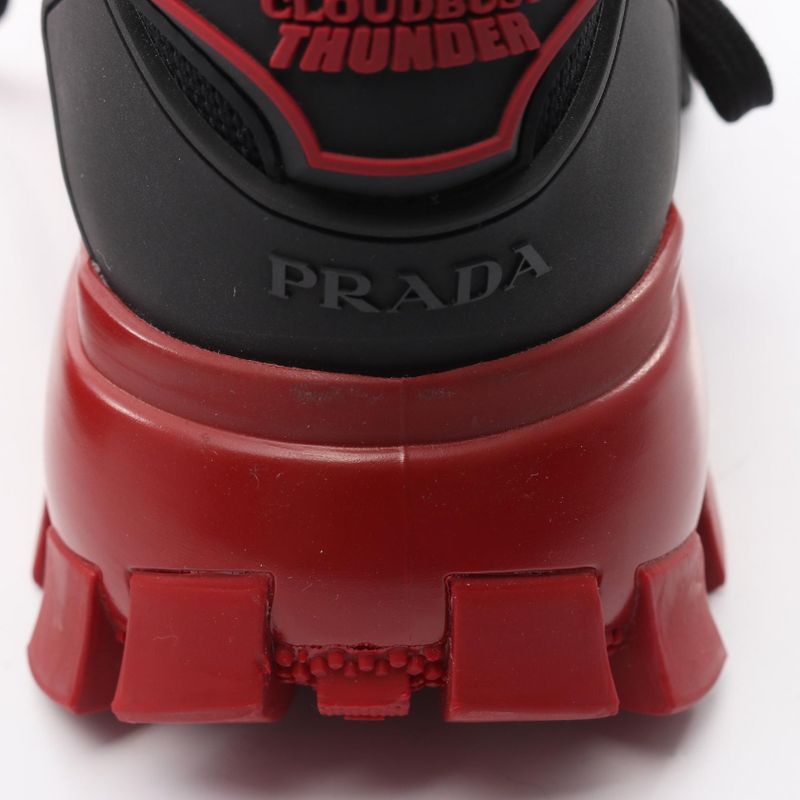 Prada Sneakers Cloudbust Thunder 2 Eg293 Black Red Cloud Bust
