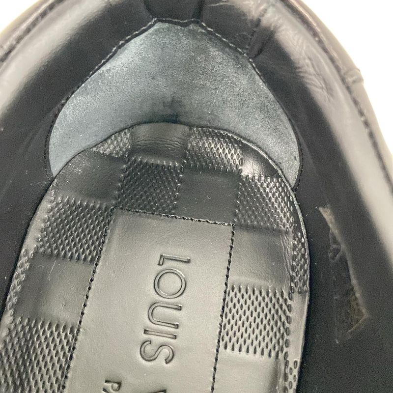 Louis Vuitton Shoes 5 1 2 M - Black Outsole Reupholstered Damier Pattern Leather