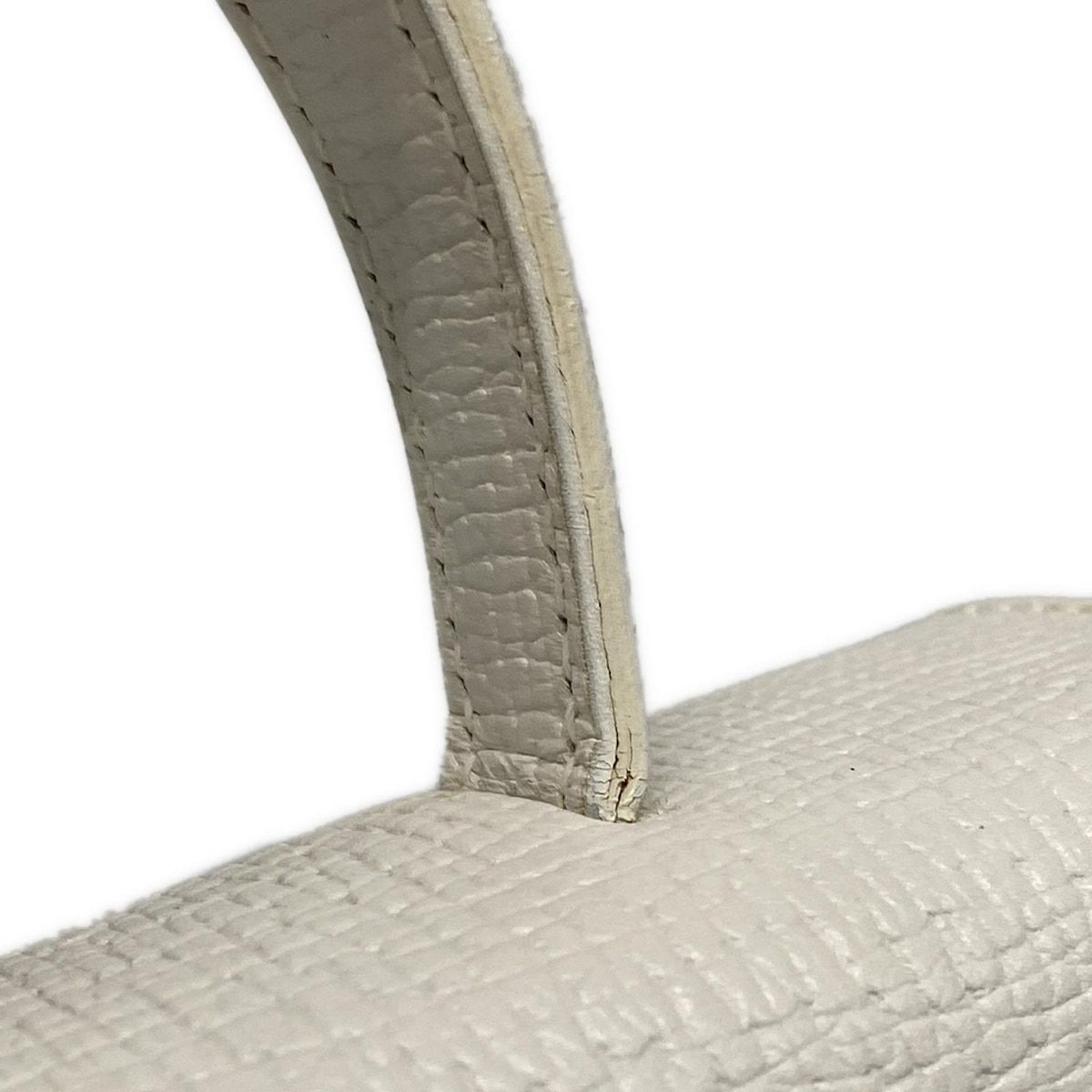 LOEWE Handbag Barcelona White Leather