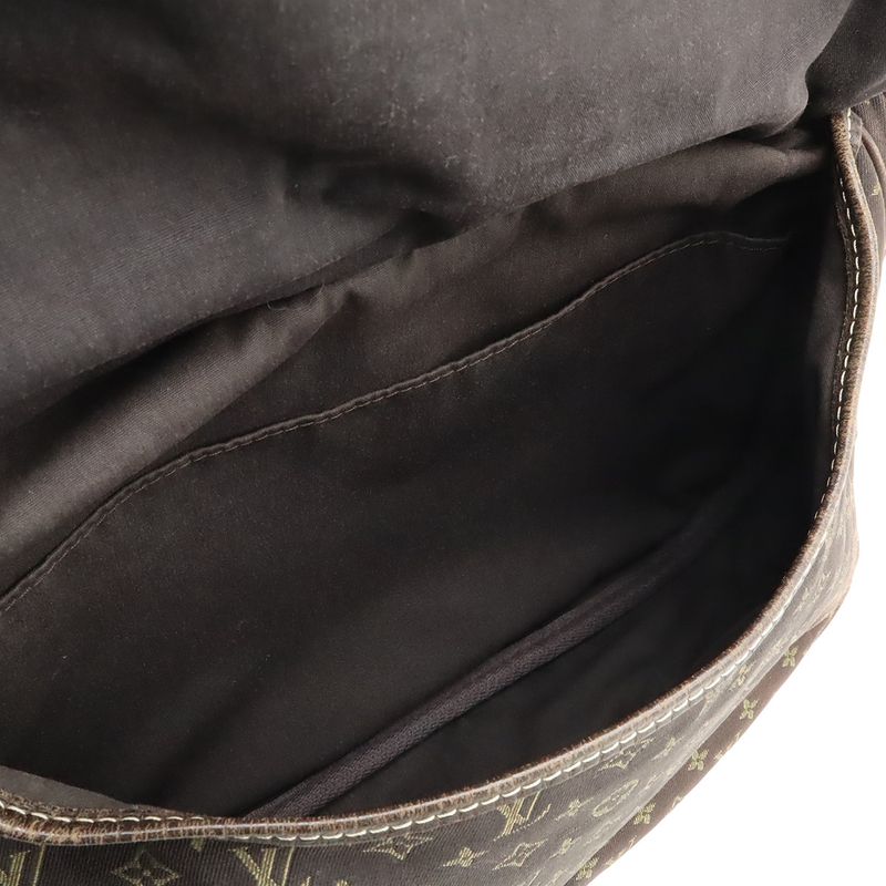 Louis Vuitton Monogram Mini Lin Saumur 30 Shoulder Bag Crossbody Canvas Leather