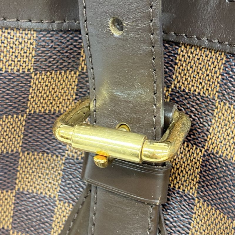 Louis Vuitton Tote Bag Damier Hampstead MM N51204 Ebene Ladies