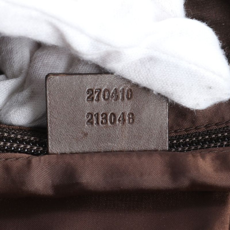 Gucci Diamante Sherry Line 270410 Leather Shoulder Bag Crossbody Messenger A4