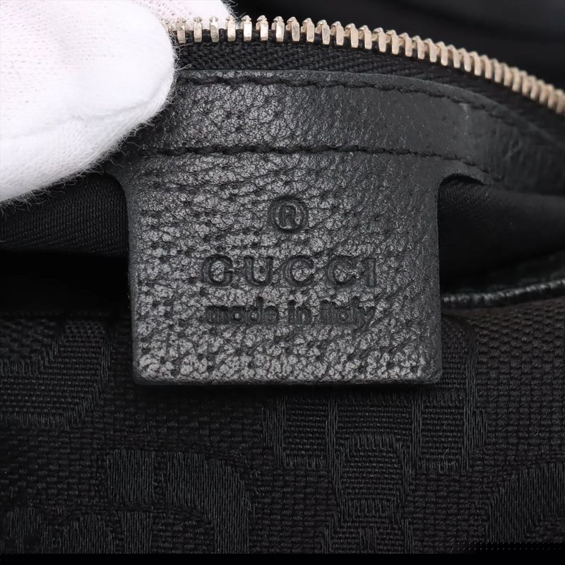 Gucci Horsebit Pattern Hobo 145764 Leather Shoulder Bag Shoulder Hand Genuine