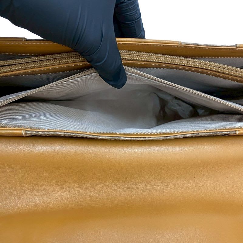Gucci Vintage Micro GG Horseshoe Hardware Leather Bag Tote
