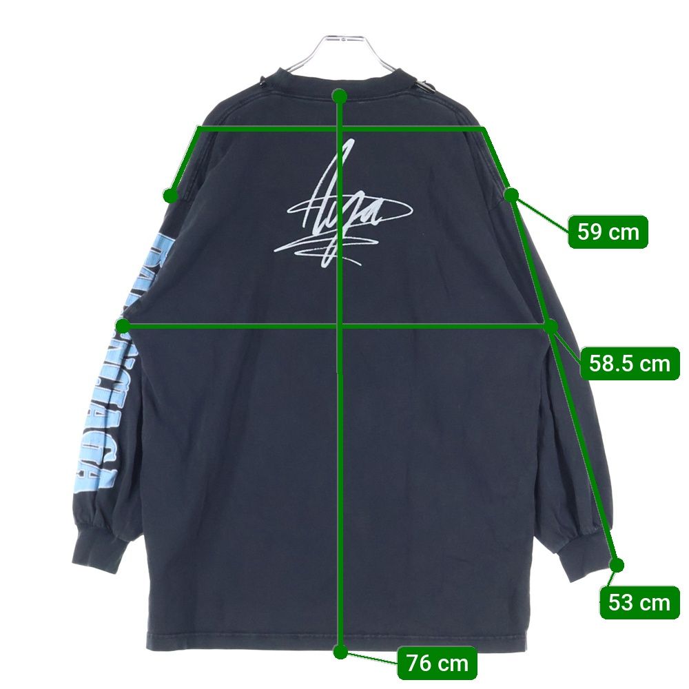 Balenciaga Music Aya Nakamura Merch Long-Sleeve T-Shirt Oversize D Aya Nakamura