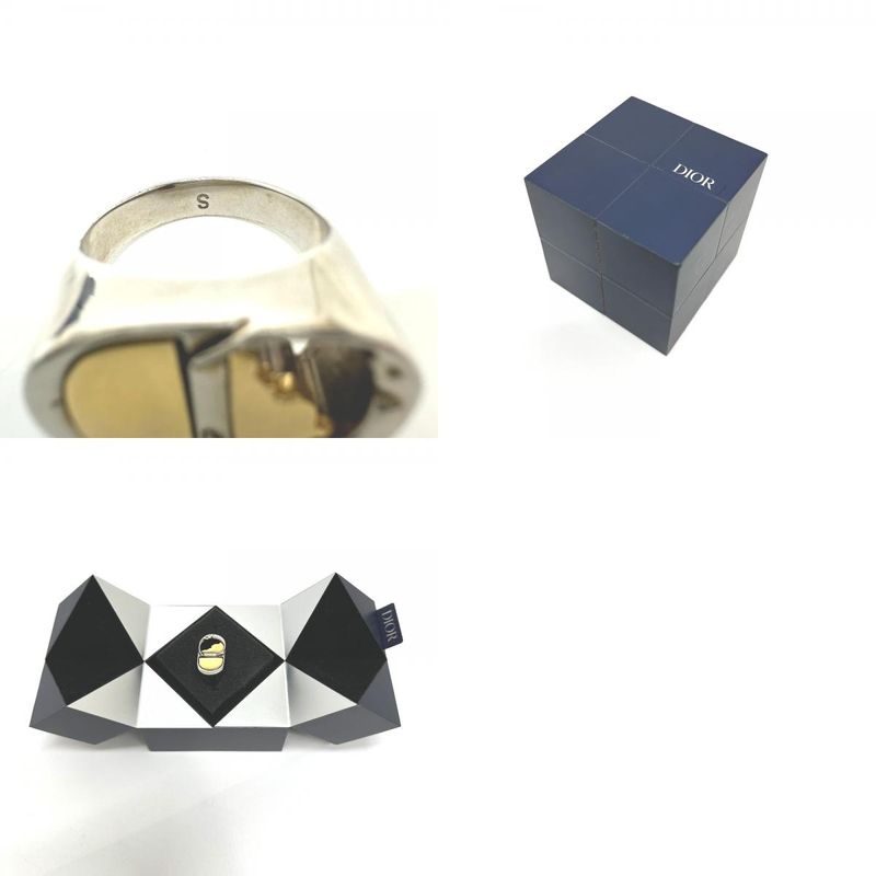 Dior Ring CD Metal Silver