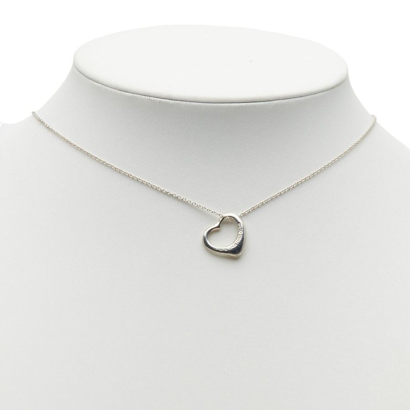 Tiffany & Co Open Heart SV 925 Silver Women's