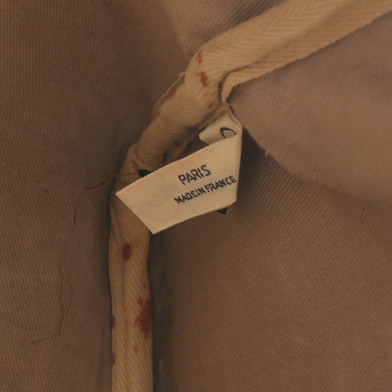 Christian Dior Trotter Leather Boston Bag Business Trip Tote Travel Navy A4