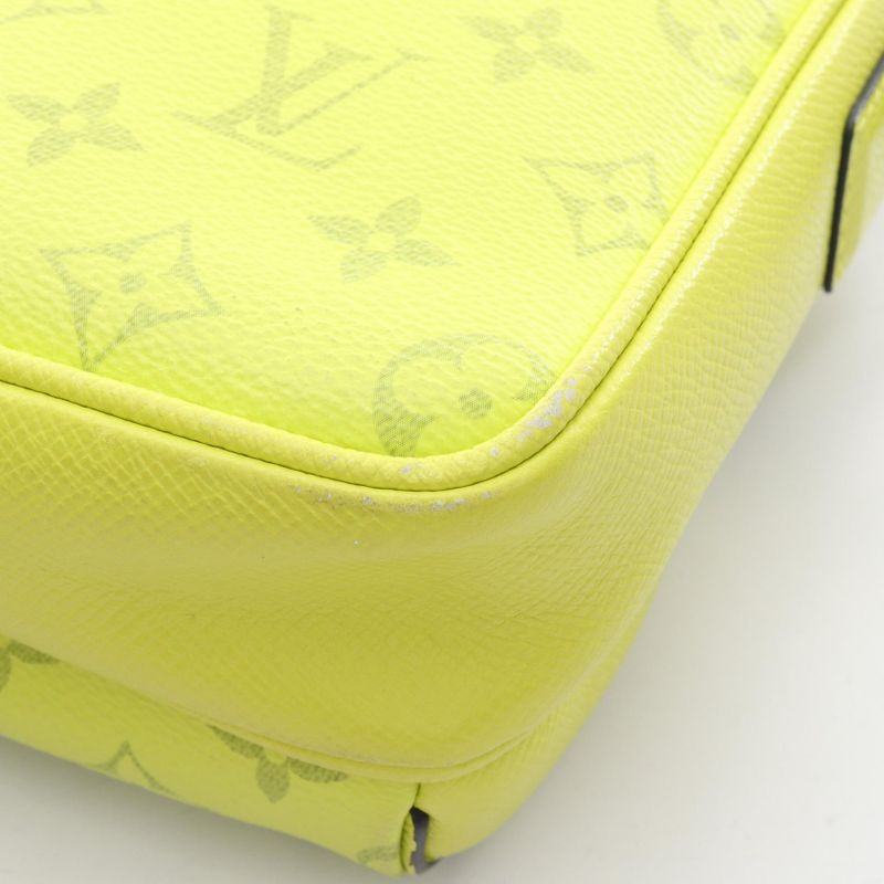 Louis Vuitton Shoulder Bag Outdoor Messenger PM M30239 Jaune PVC Coated Canvas