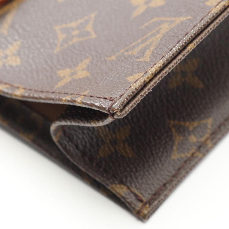 Louis Vuitton Tote Bag Sac Plastic M51140 PVC Coated Canvas Leather Sac Plastic