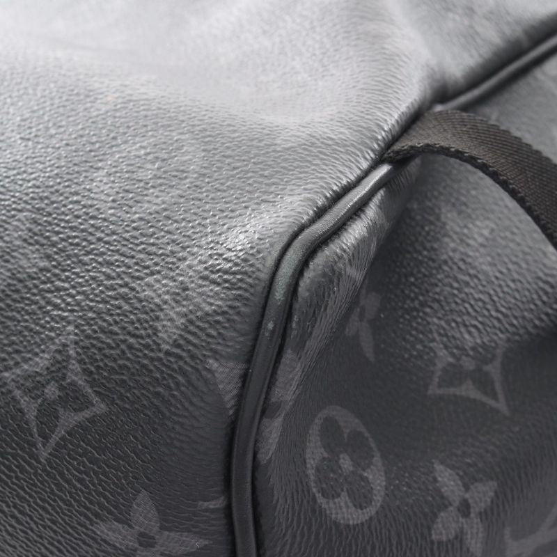 Louis Vuitton Rucksack Sac Backpack Montsouris PVC Coated Canvas Leather