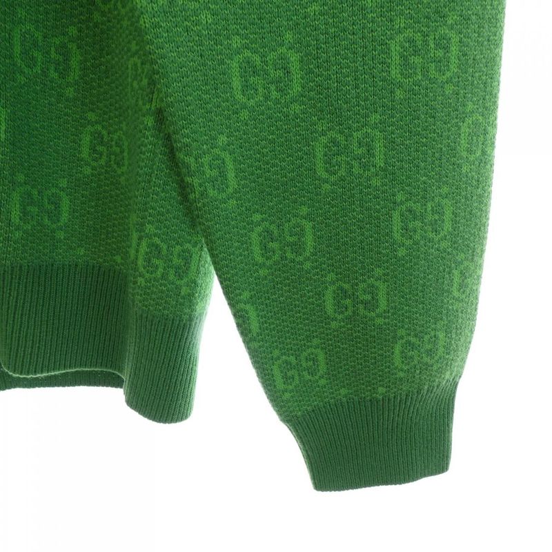 Gucci GG Wool Jacquard Sweater GG Pattern 761549 Xkdk5 Knit