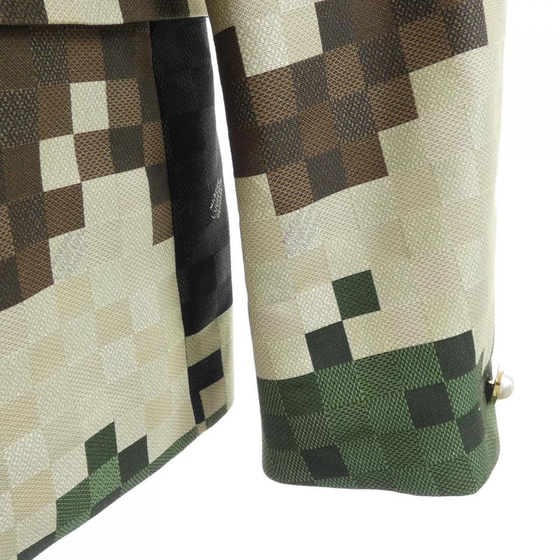 Louis Vuitton Single Bra Scuff Tailored Damier Jacket Hqj60ehsb Jacket