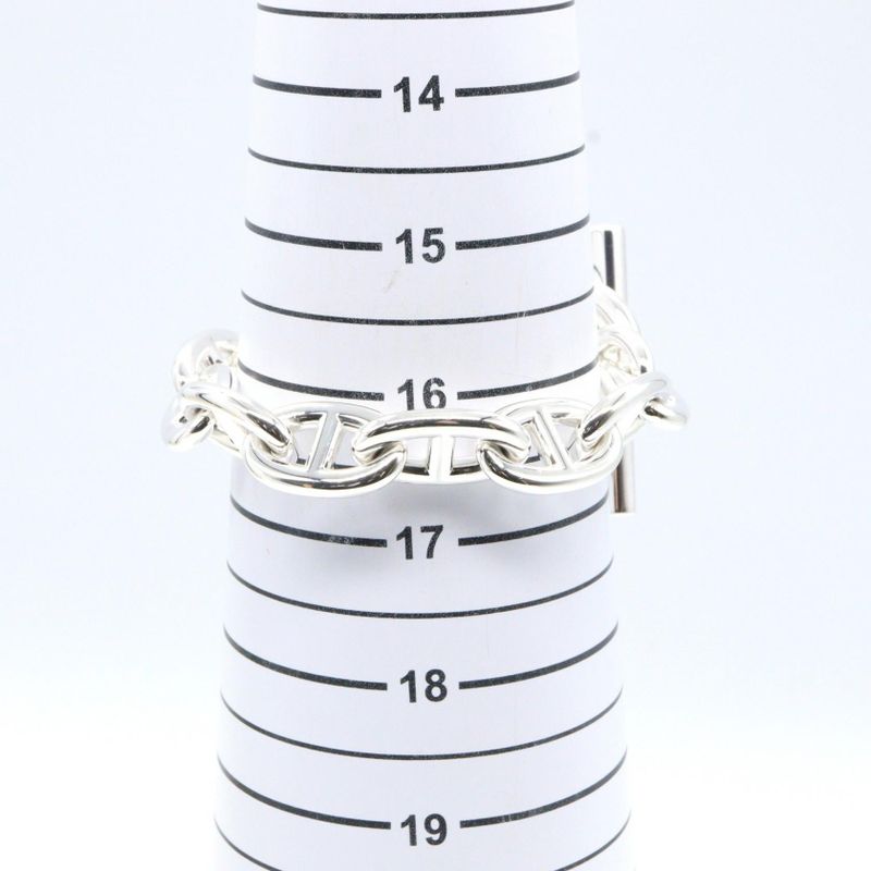 Hermes Bracelet Chaine D'ancre TGM 11 Frames Bracelet Arm Circumference 16cm