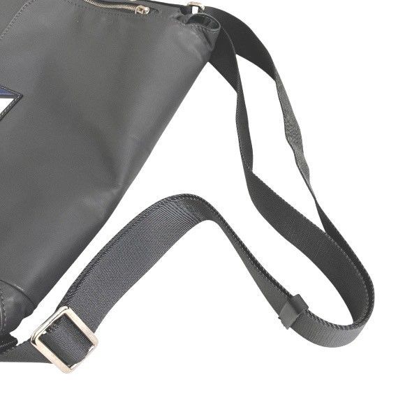 Louis Vuitton V Line Cross M50443 Nylon X Leather Bag Shoulder Bag Men's