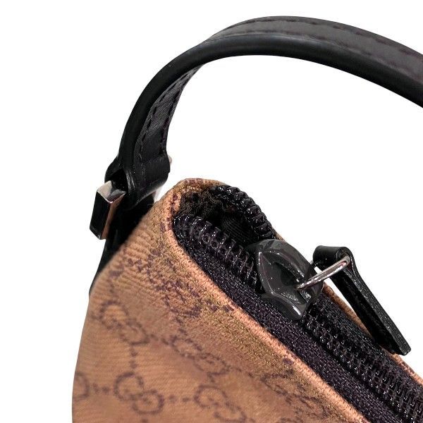 Gucci 07198 GG Canvas Bag Handbag Ladies