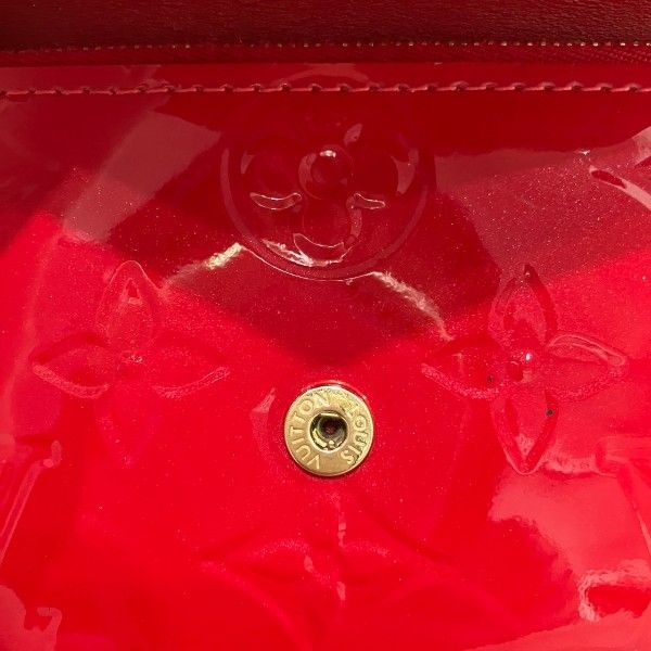 Louis Vuitton Vernis Portefeuille Victorine M62429 Trifold Wallet Women's