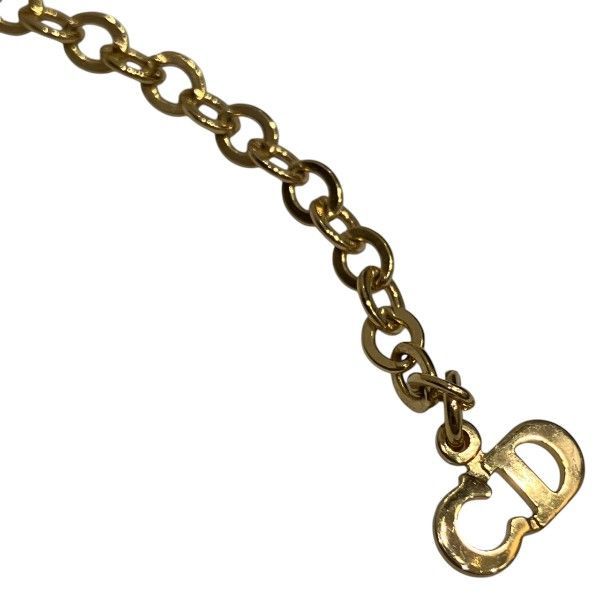 Dior CD Logo Gold Brand Accessories Necklace Women's