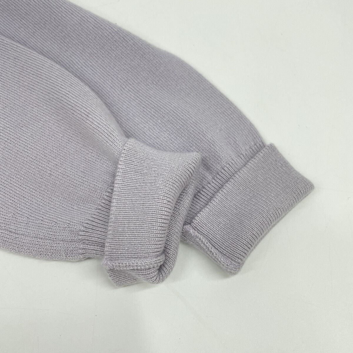 Celine 82h5061 ライトグレー カシミアシルク アンサンブルニットカーディガン 40